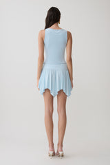 Nicolette Sleeveless Tank Top - Pale Blue