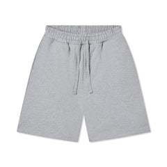 'Heather Grey' Baggy Sweat Shorts