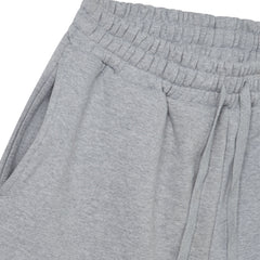 'Heather Grey' Baggy Sweat Shorts