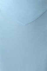 Valentina Chiffon Halter Maxi Dress - Pale Blue