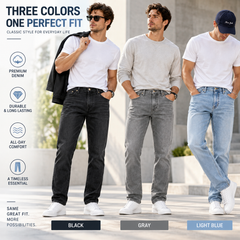 Flex Stretch Slim Straight Jeans