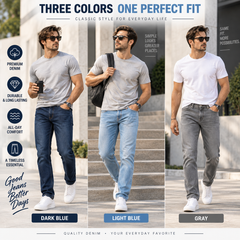Flex Stretch Slim Straight Jeans