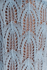 Glinda Crochet Pants - Light Blue