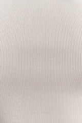 Angelika Twist Front Knit Top - Ivory