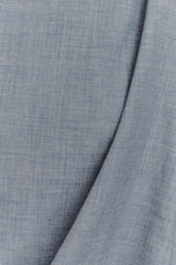 Gabriella Draped Mini Dress - Charcoal Blue Marle