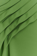 Oria Chiffon Mini Dress - Green