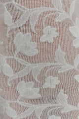 Cornelia Floral Sheer Maxi Dress - Ivory