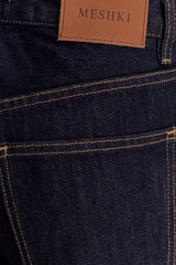 Mannon Mid Rise Denim Jeans - Washed Indigo Blue