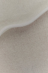 Caprice Halter Knit Maxi Dress - White