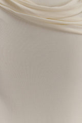 Bowie Low Rise Knit Maxi Skirt - Ivory