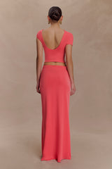 Haven Slinky Twist Top - Coral