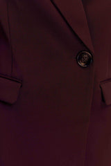 Mateo Oversized Blazer - Mahogany