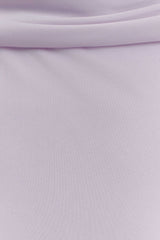 Bridget Slinky Cowl Back Top - Dusty Lilac