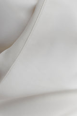 Yanina Cotton Halter Midi Dress - White