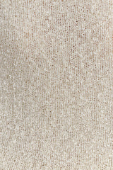 Marisol Off Shoulder Boucle Maxi Dress - Ivory