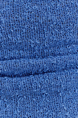 Marisol Off Shoulder Boucle Mini Dress - Periwinkle