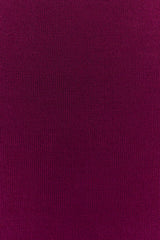 Marimae Long Knit Top - Plum