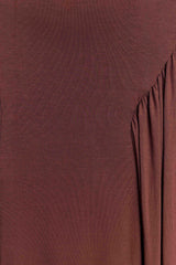 Marnie Modal Sleeveless Maxi Dress - Chocolate