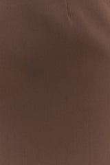 Effy Suiting Mini Skirt - Cacao Brown