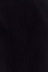 Dayana Cotton Mini Skirt - Black