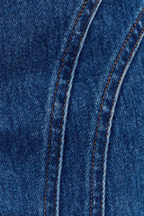 Meadow Denim Shorts - Dark Blue