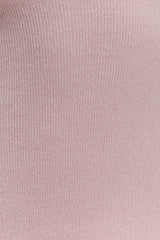 Willowmena Halter Neckline Mini Dress With Tubed Hem - Baby Pink