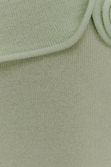 Samira Knit Wired Maxi Skirt - Pastel Green