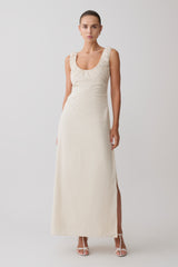 Anisa Scoop Neck Maxi Dress - Stripe