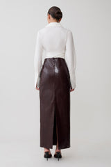 Eugenia Wrap Cotton Shirt - White