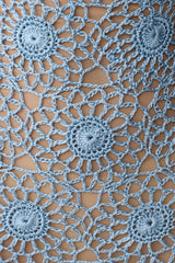 Sam Halter Hand Crochet Maxi Dress - Periwinkle