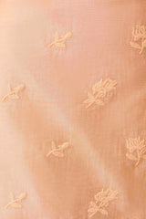 Vivian Embroidered Mini Skirt - Orange