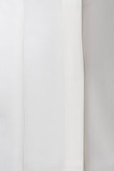 Sheriden Collared Mini Denim Dress - White