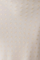Lilah Devore Midi Dress - Ivory