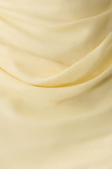 Bexley Draped Mini Dress - Butter