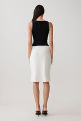 Nicolette Sleeveless Tank Top - Black