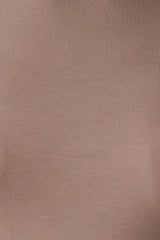 Coraline Long Sleeve Sheer Top - Neutral