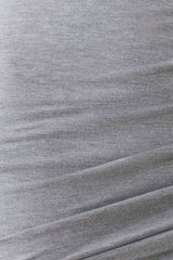 Keaton Modal Straight Leg Overlay Pant - Grey Marle