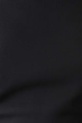 Portia Scuba Sleeveless Top - Black