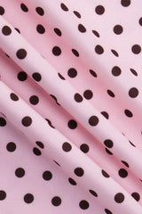 Sweet Polka Dot Bow Slim Cami Top