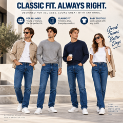 Flex Stretch Slim Straight Jeans
