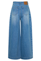 Bobby Oversized Jean With Front Pleat - Summer Blue