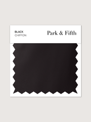 Black Chiffon Swatch