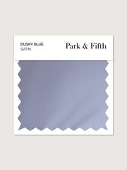 Dusky Blue Satin Swatch