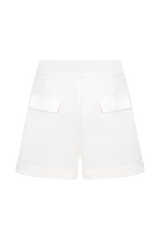 Aldea Cotton Shorts - White
