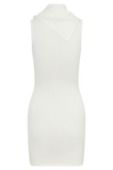 Amilee Scarf Knit Mini Dress - Ivory