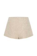Anahita Linen Short - Natural
