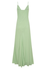 Aurelia Chiffon Maxi Dress - Sage