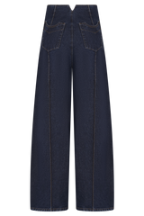 Beatrix High Rise Denim Jeans - Indigo Blue