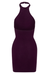 Jacky Tulip Mini Dress - Plum