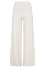Kerrymae Straight Leg Knit Pants - Off White